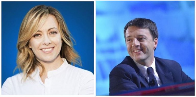 Meloni contro Renzi