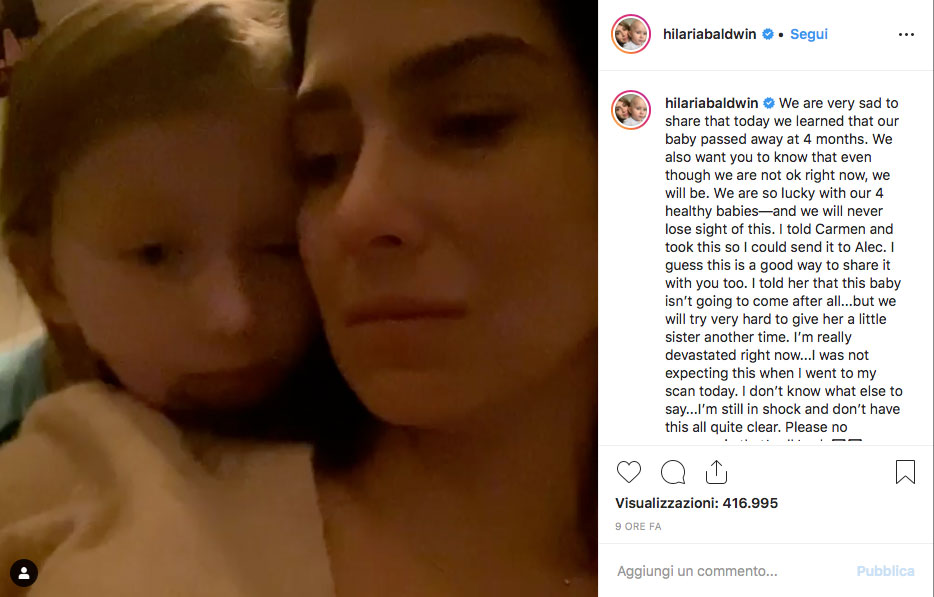 hilaria baldwin aborto
