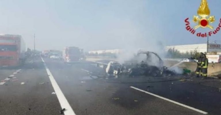 incidente sulla A21