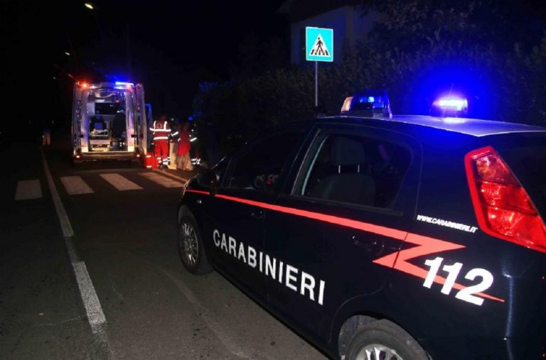 investita mentre va in pizzeria