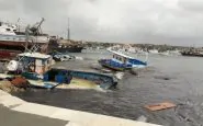 barca affonda a Lampedusa
