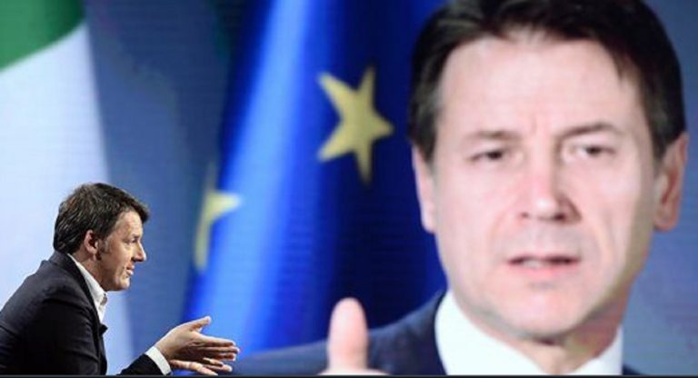 matteo renzi giuseppe conte