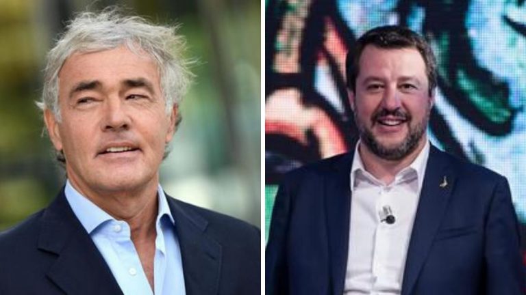 Matteo Salvini Massimo Giletti