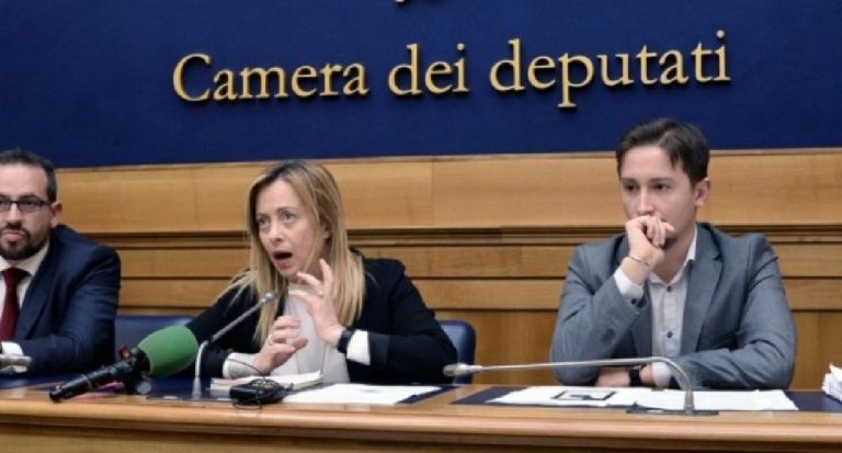 Meloni M5S Mes
