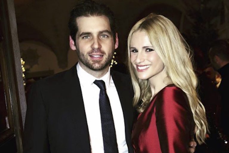 Michelle Hunziker Tomaso Trussardi