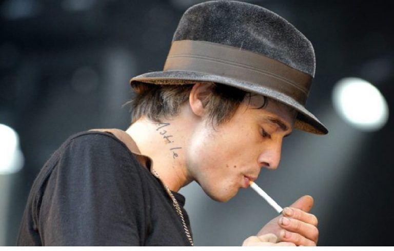 Pete Doherty rissa