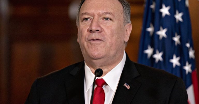 pompeo israele colonie