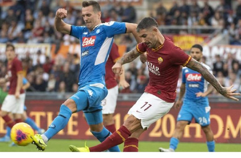 Roma Napoli partita