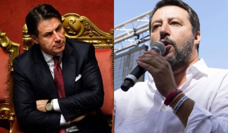 salvini contro conte