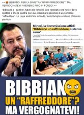Salvini su Bibbiano