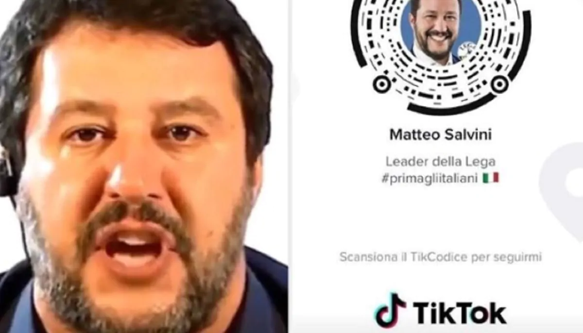 Salvini su Tik Tok