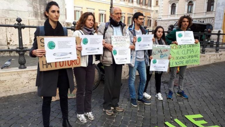 Sardine e i giovani di Fridays for future