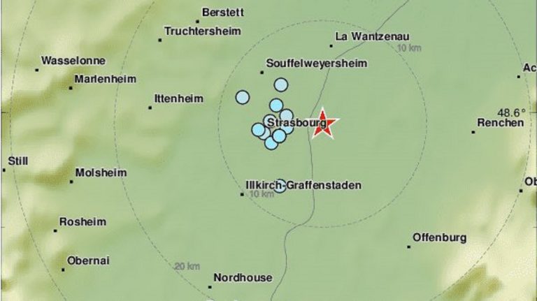 terremoto francia strasburgo