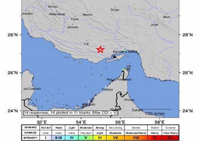 Terremoto in Iran
