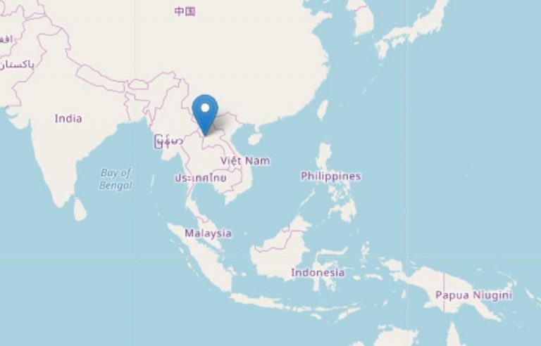 terremoto laos oggi