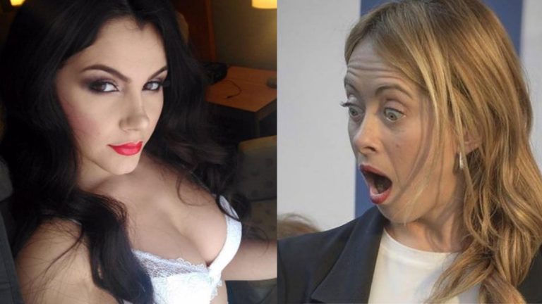 valentina nappi contro giorgia meloni