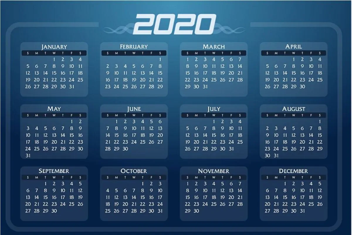 calendario 2020 festività e ponti