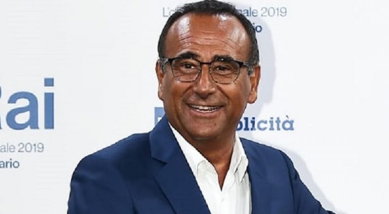 Carlo Conti sbiancato
