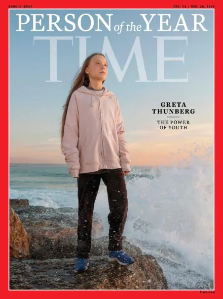 copertina Time Greta Thunberg persona dell'anno