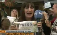 giornalista spagnola vince alla lotteria
