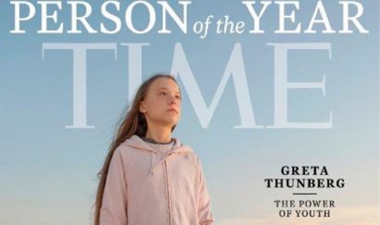greta thunberg persona dell'anno time