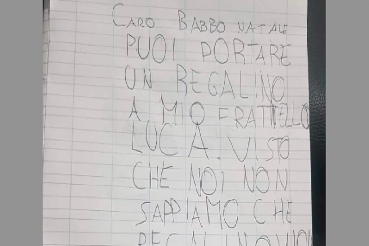 lettera Babbo