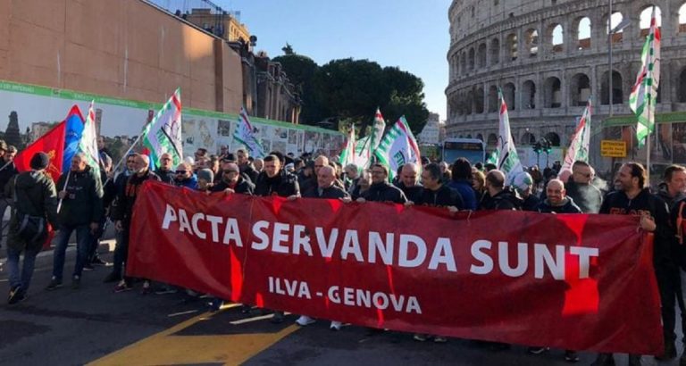 manifestazione sindacati