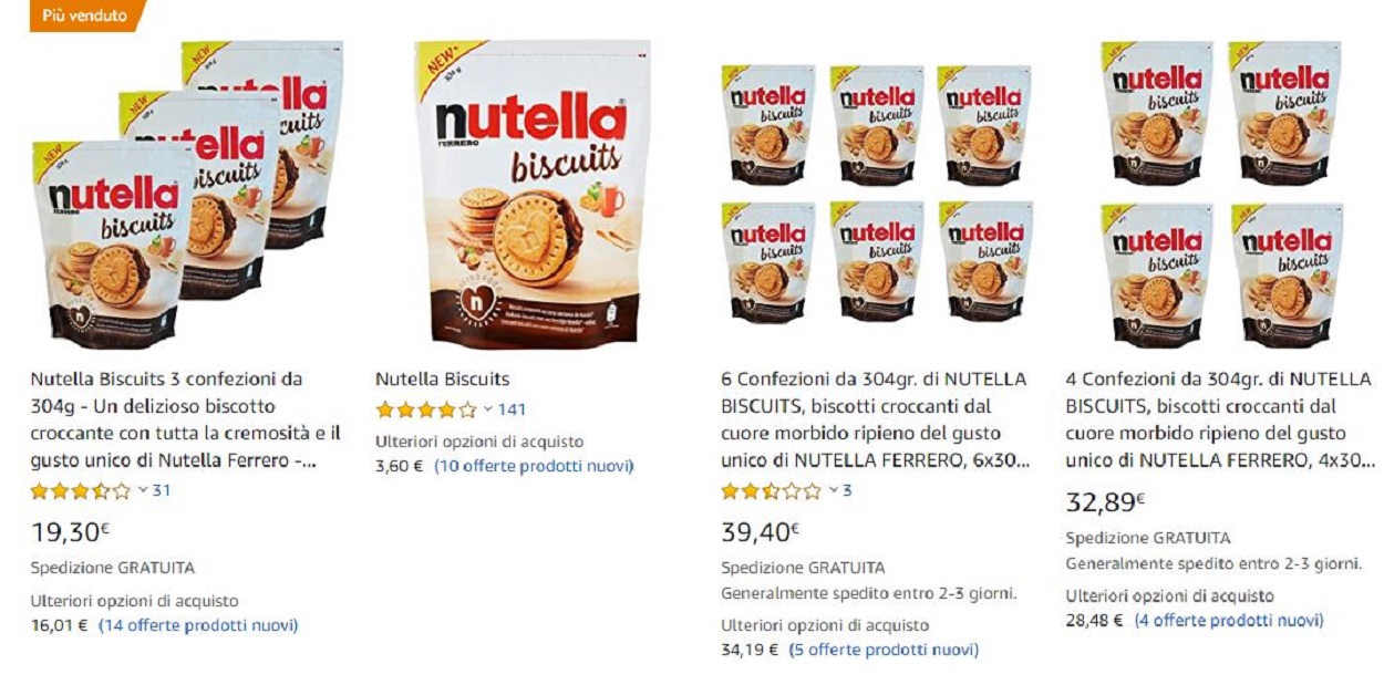 nutella biscuits amazon
