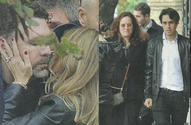 Raoul Bova funerale mamma