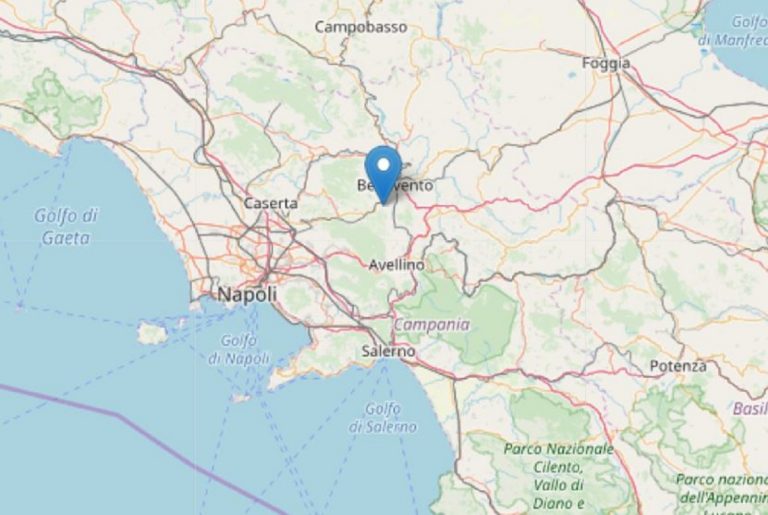 terremoto benevento