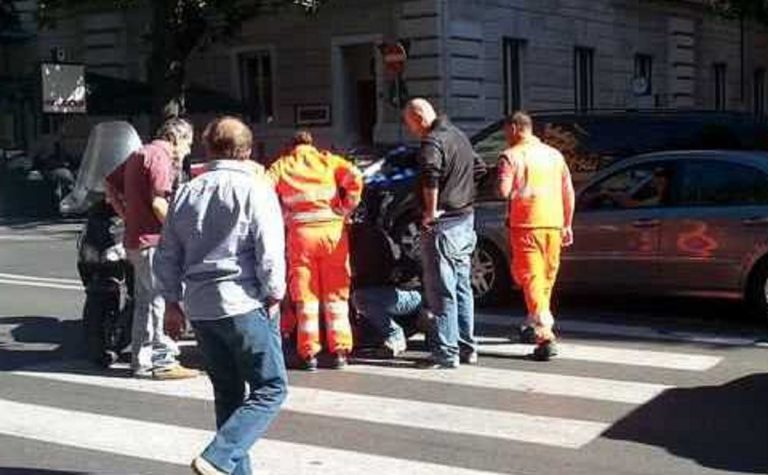 travolto sulle strisce