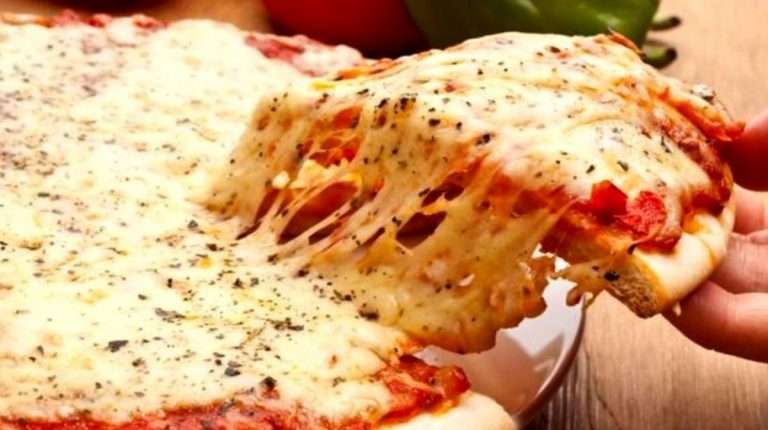 vetro nella pizza