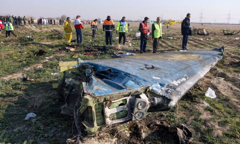 aereo caduto iran