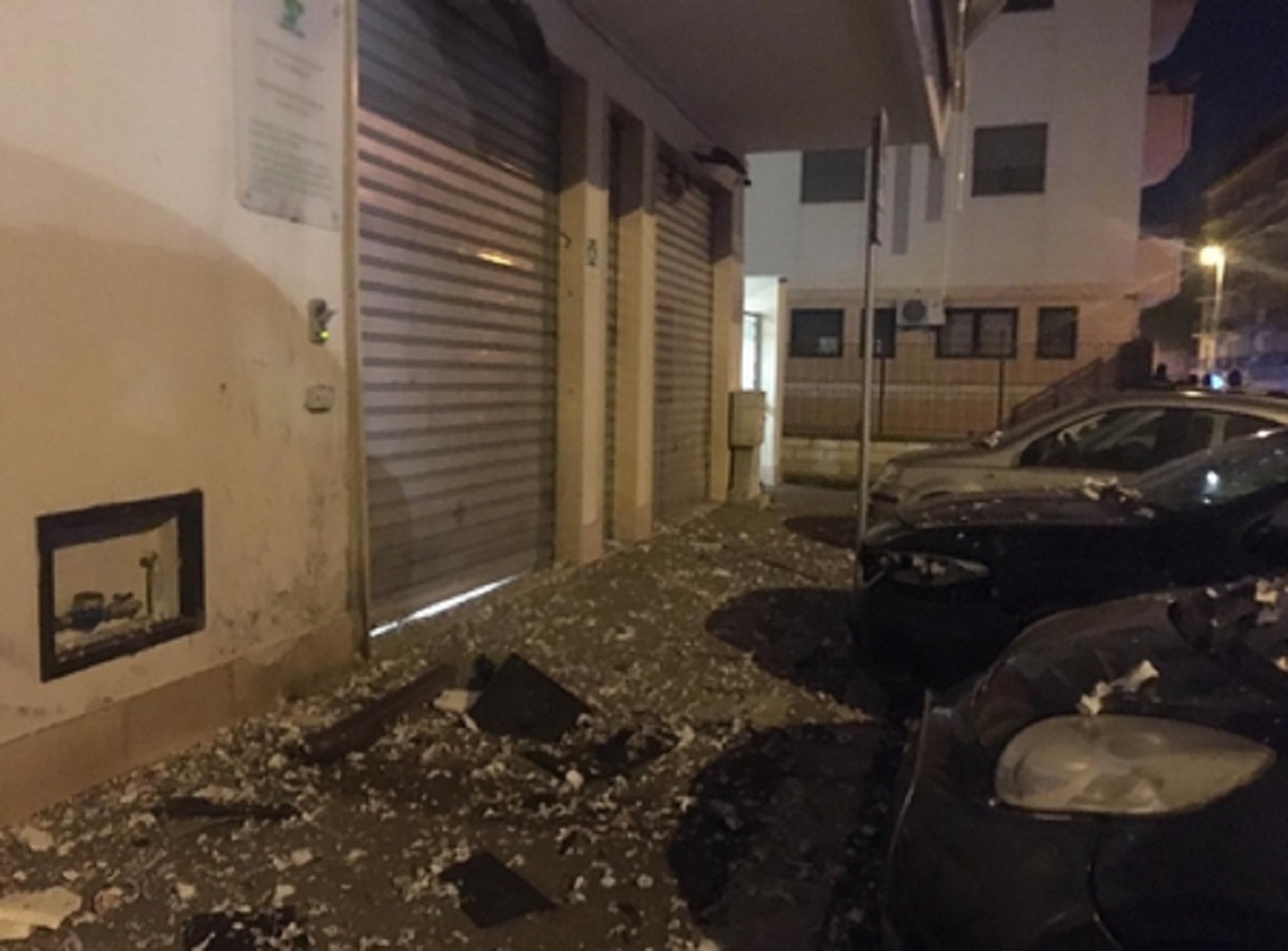 bomba foggia centro anziani