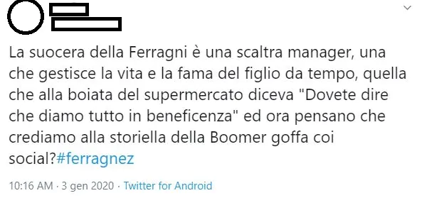 Chiara Ferragni e Fedez account fake