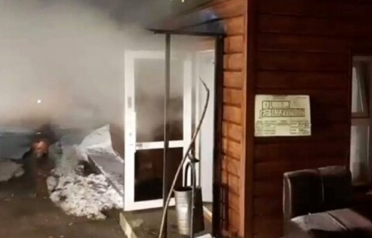 Esplode tubo dell'acqua Russia