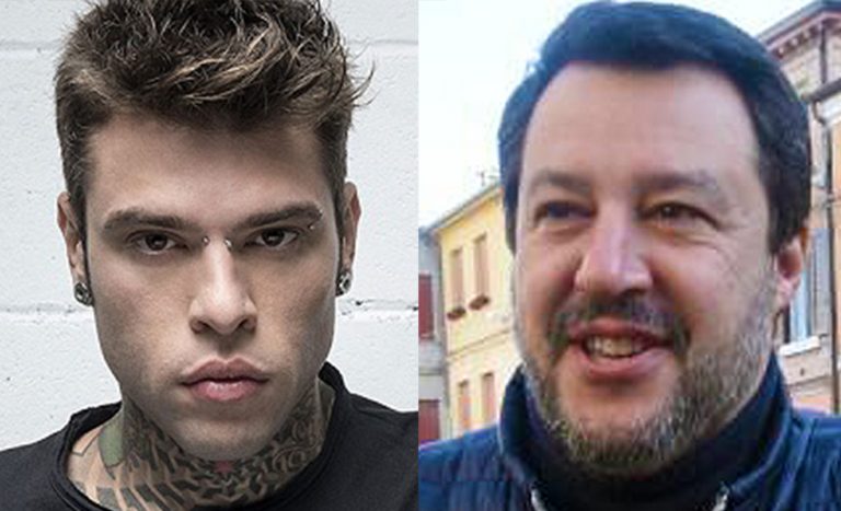 fedez-contro-salvini manifestazione centrodestra