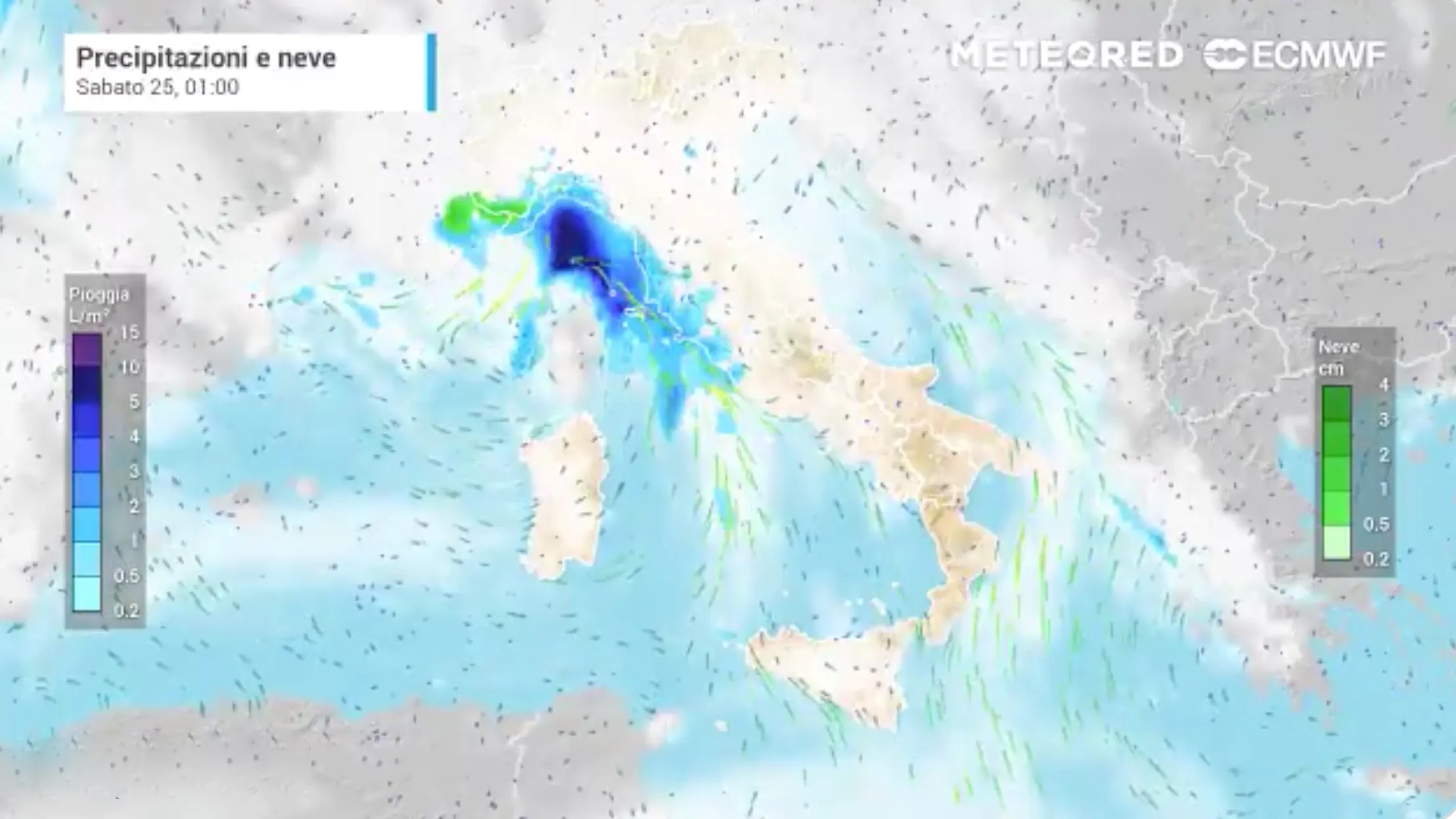 meteo maltempo italia