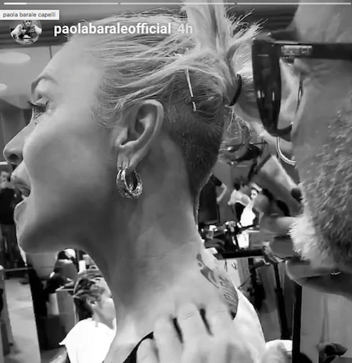 Paola Barale capelli