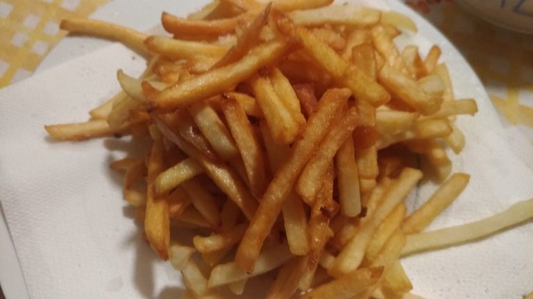 patatine fritte salute