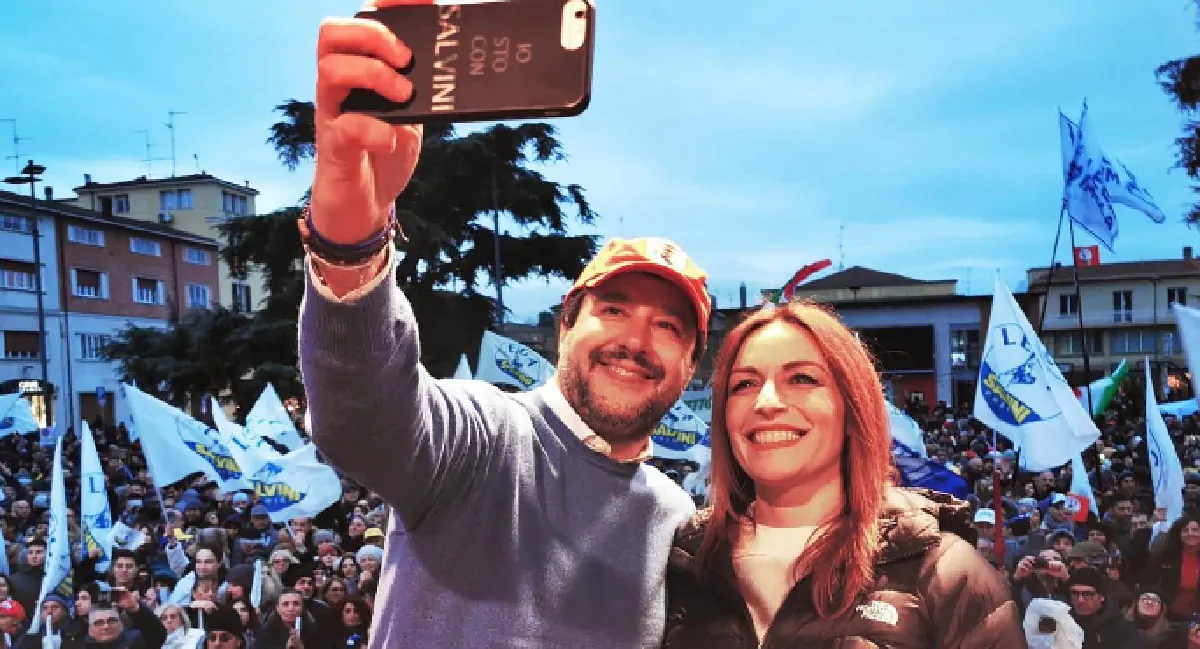 Salvini a Maranello