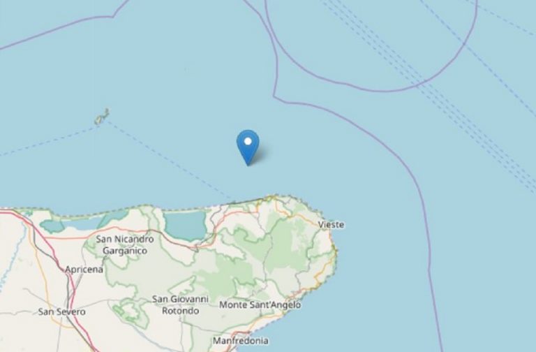 terremoto costa garganica