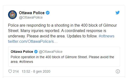 tweet ottawa police