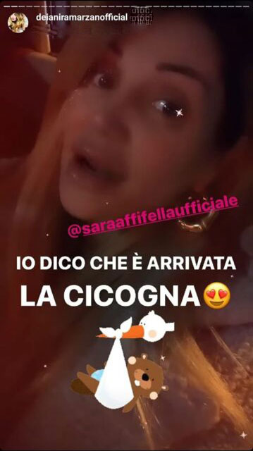 Sara Affi Fella incinta