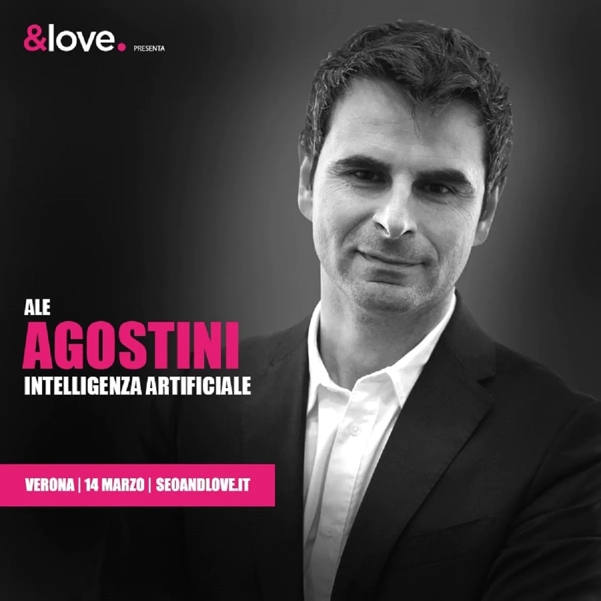 Ale Agostini, relatore SEO&love 2020