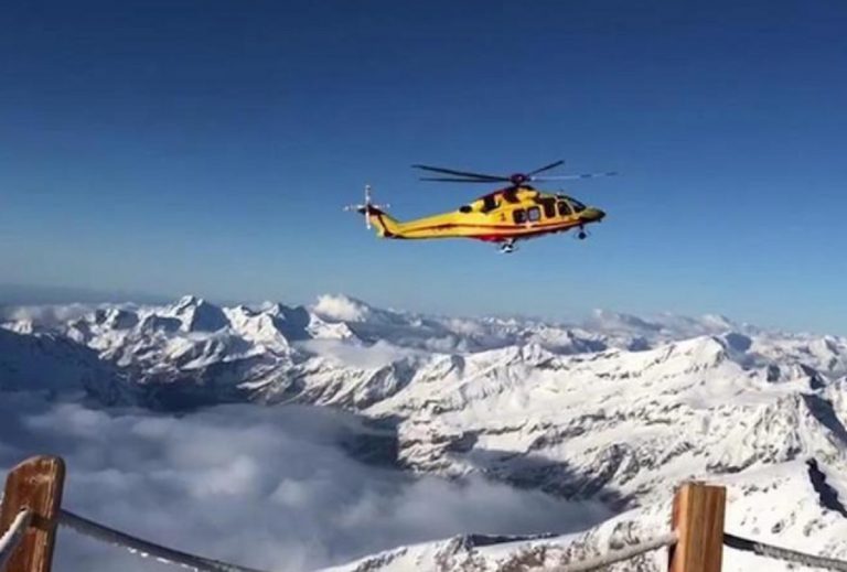 alpinista precipitato cuneo