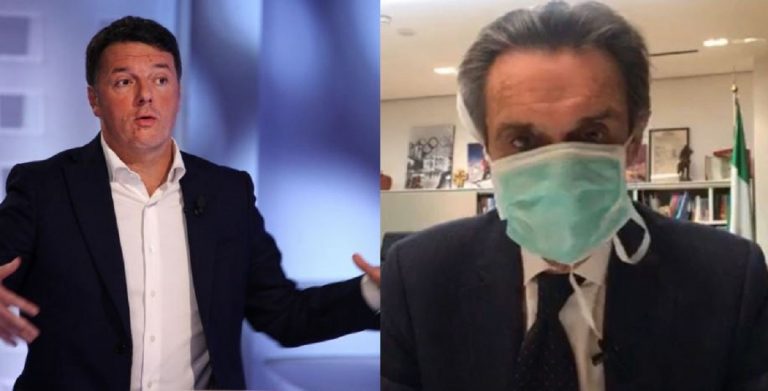 coronavirus sms renzi fontana