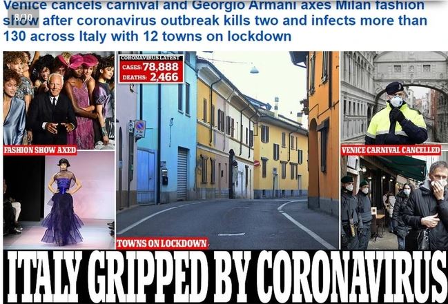 Daily Mail coronavirus