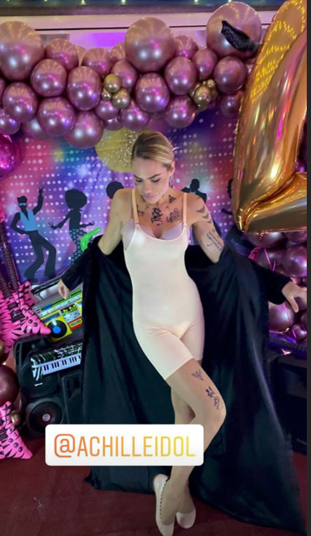 ilary blasi come achille lauro
