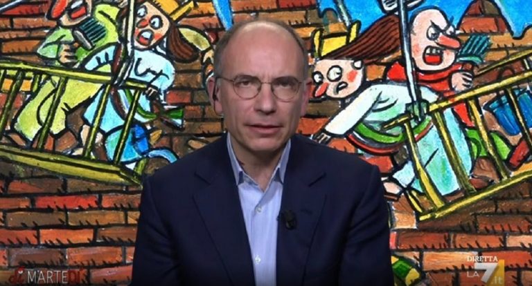 Enrico Letta contro Salvini